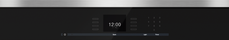 MIELE  MIELE OVEN ELEC SGL CONVT PURELINE 30" (22668053USA) - Stainless Steel (H6680BP)