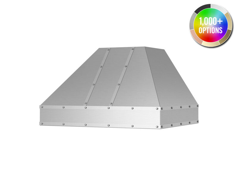 BLUESTAR  30″ Hampton Hood - Stainless Steel (HA030MLPLT)