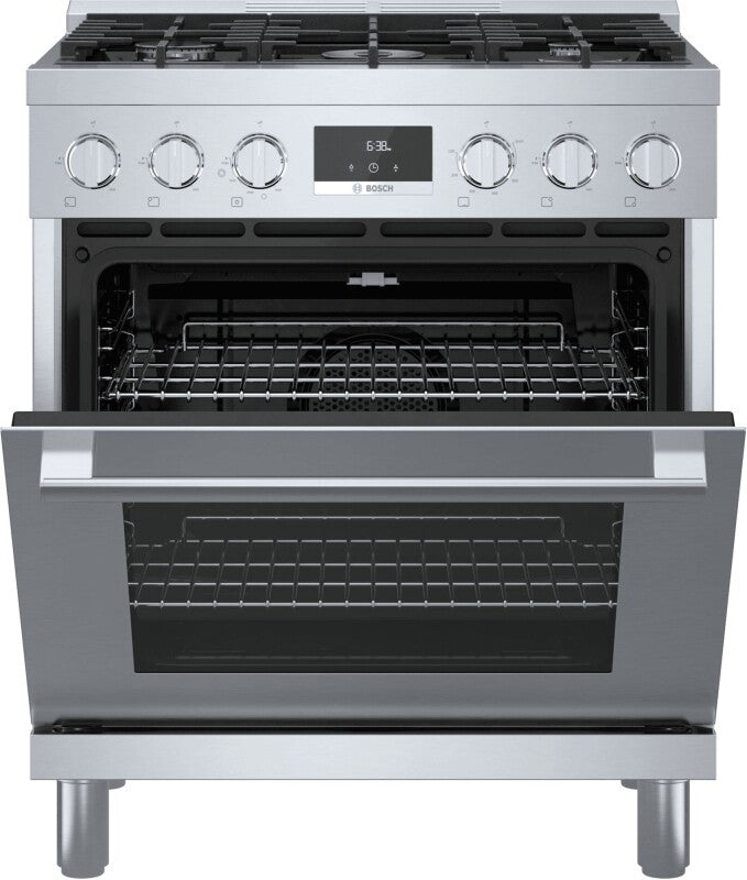 BOSCH  800 Series Gas Freestanding Range 30'' - Stainless Steel (HGS8055UC)