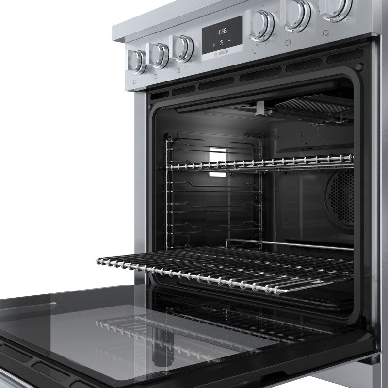 BOSCH  800 Series Gas Freestanding Range 30'' - Stainless Steel (HGS8055UC)