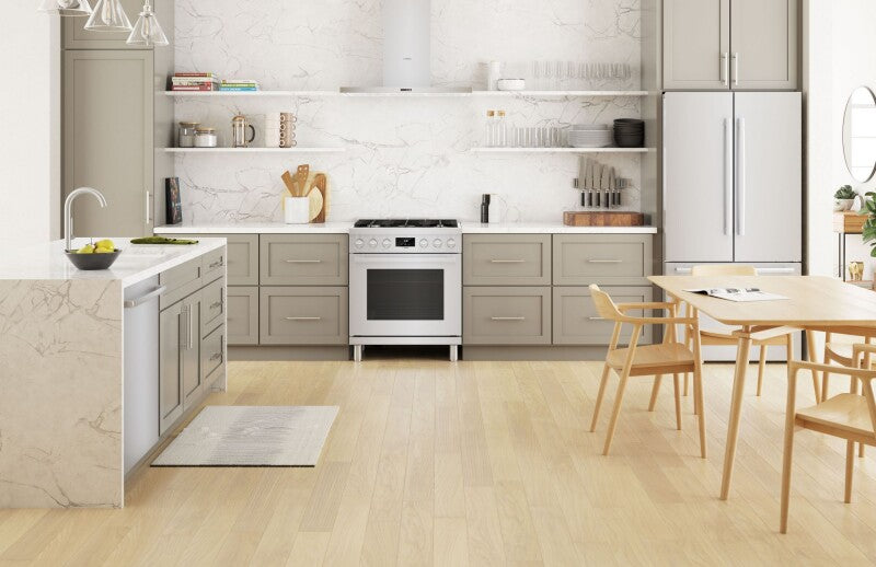 BOSCH  800 Series Gas Freestanding Range 30'' - Stainless Steel (HGS8055UC)