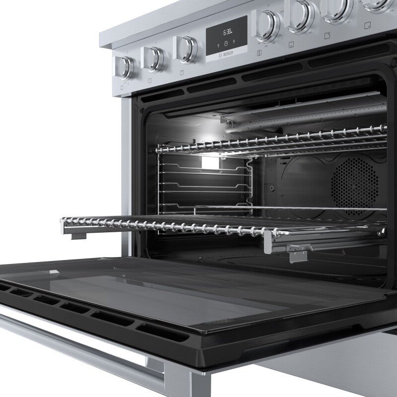 BOSCH  800 Series Gas Freestanding Range 36'' - Stainless Steel (HGS8655UC)