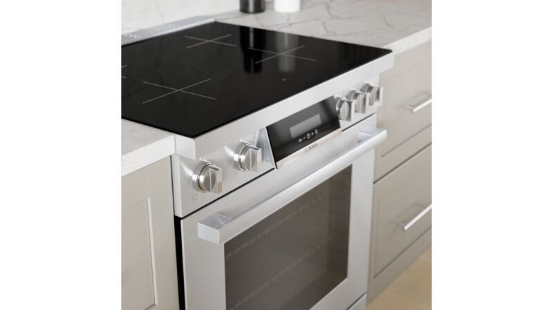 Bosch  800 Series Induction freestanding range - Stainless Steel (HIS8055U)
