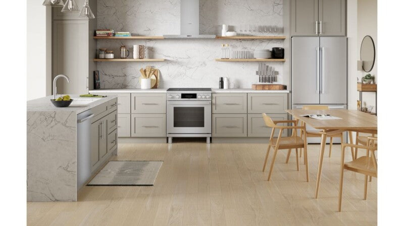 Bosch  800 Series Induction freestanding range - Stainless Steel (HIS8055U)