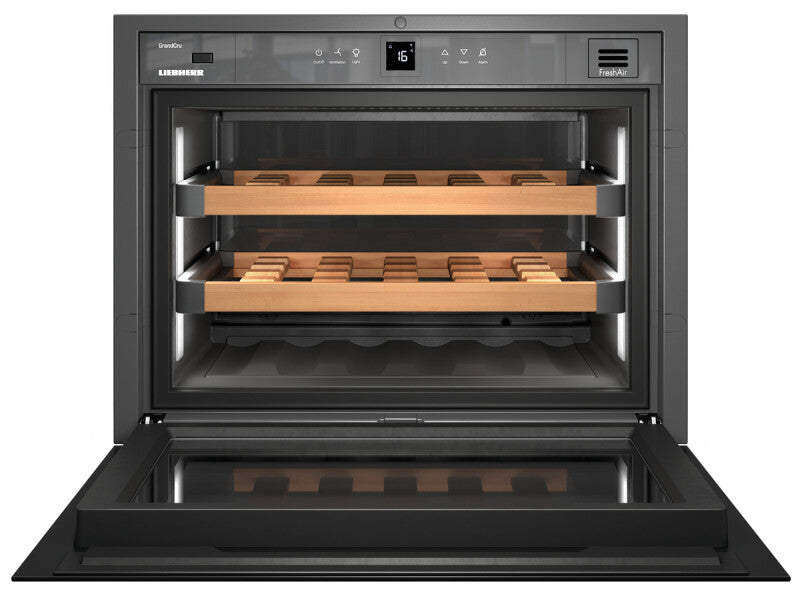 LIEBHERR Built-in wine storage fridge - Stainless Steel (HWGB1803)