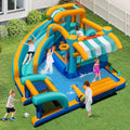 Costway Inflatable Water Slide Bounce House Kids Jump Castle w/ 680W Blower 278369514 New