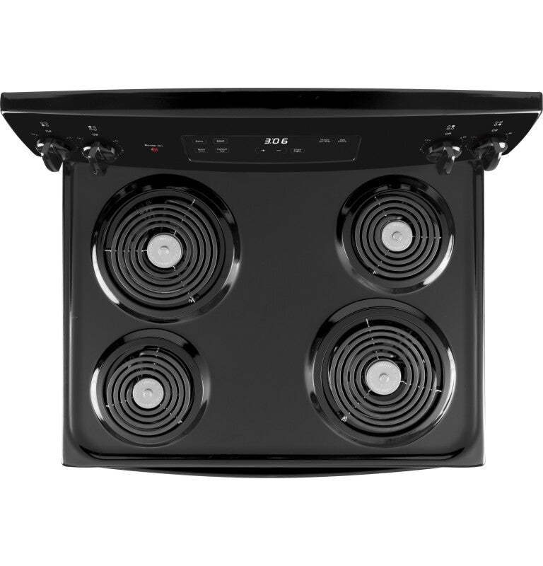 GE  30" Free-Standing Electric Range - Black (JBS360DMBB)