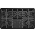 GE  36" Built-In Gas Cooktop with Dishwasher-Safe Grates - Black (JGP3036DLBB)