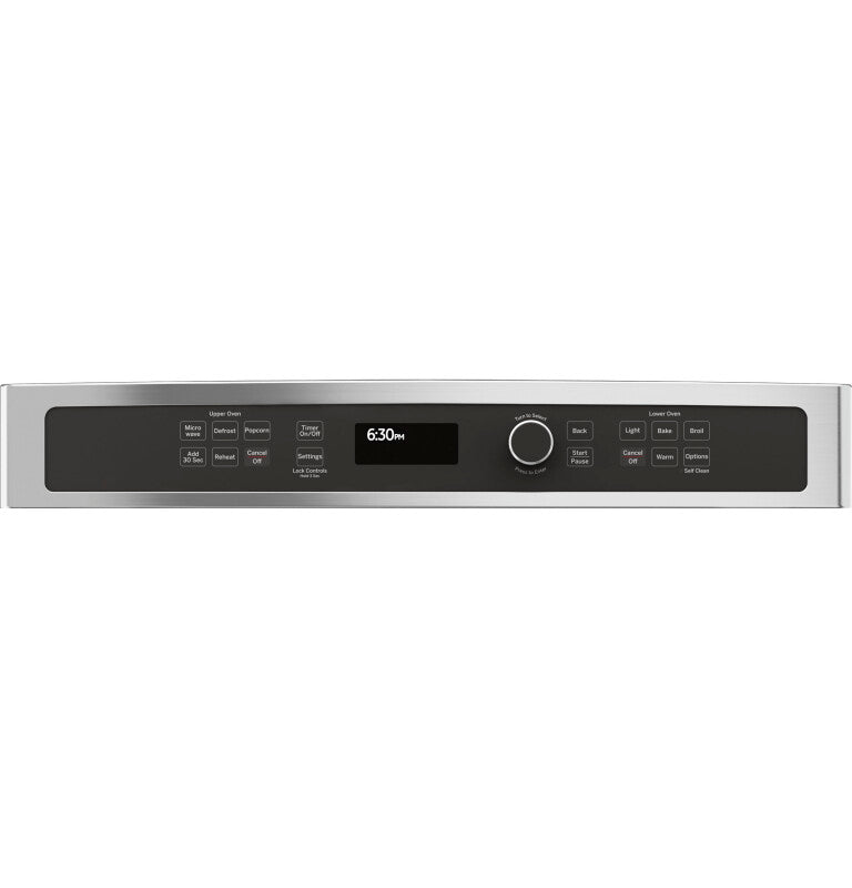 GE  27" Built-In Combination Microwave/Thermal Wall Oven - Stainless Steel (JK3800SHSS)