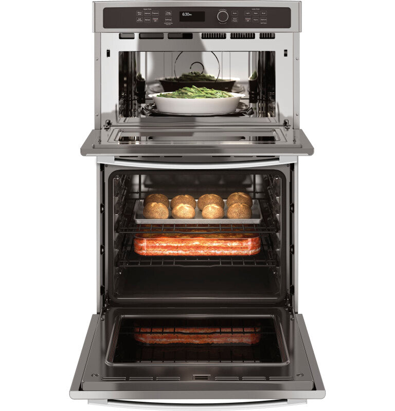 GE  27" Built-In Combination Microwave/Thermal Wall Oven - Stainless Steel (JK3800SHSS)