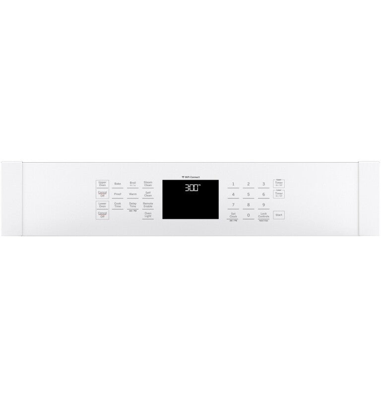GE  27" Smart Built-In Double Wall Oven - White (JKD3000DNWW)