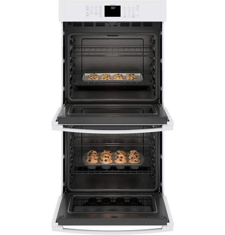 GE  27" Smart Built-In Double Wall Oven - White (JKD3000DNWW)