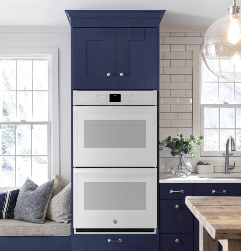 GE  27" Smart Built-In Double Wall Oven - White (JKD3000DNWW)