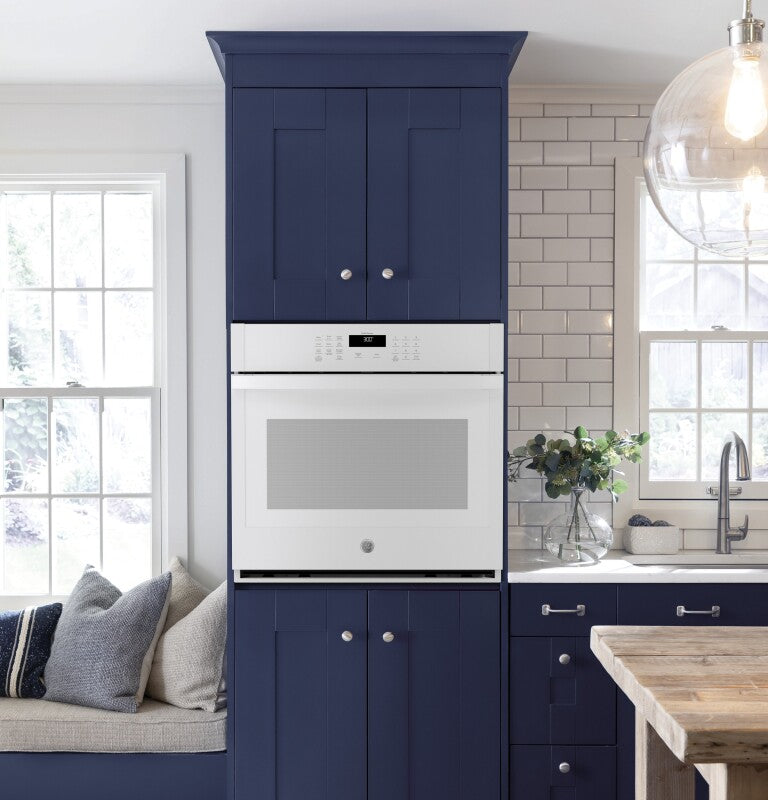 GE  27" Smart Built-In Single Wall Oven - White (JKS3000DNWW)