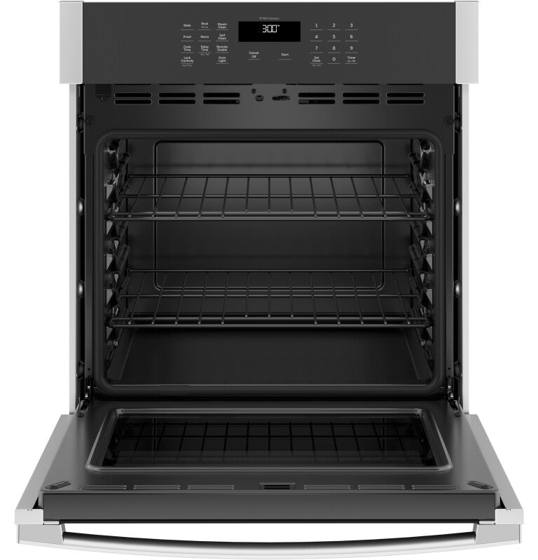 GE  27" Smart Built-In Single Wall Oven - Stainless Steel (JKS3000SNSS)