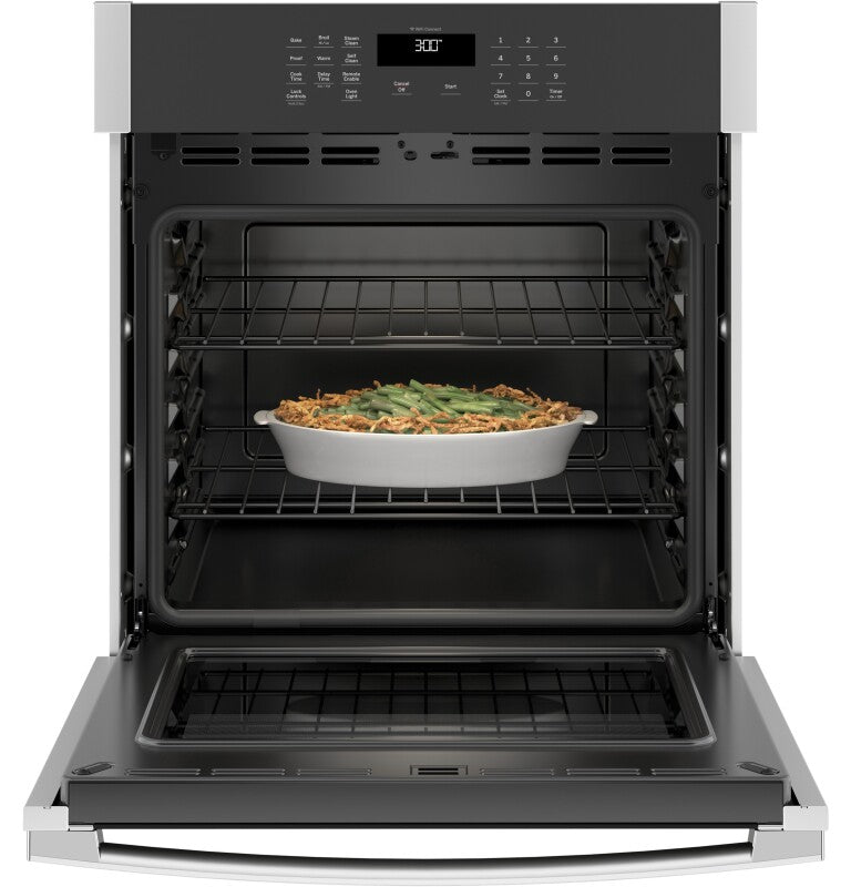 GE  27" Smart Built-In Single Wall Oven - Stainless Steel (JKS3000SNSS)