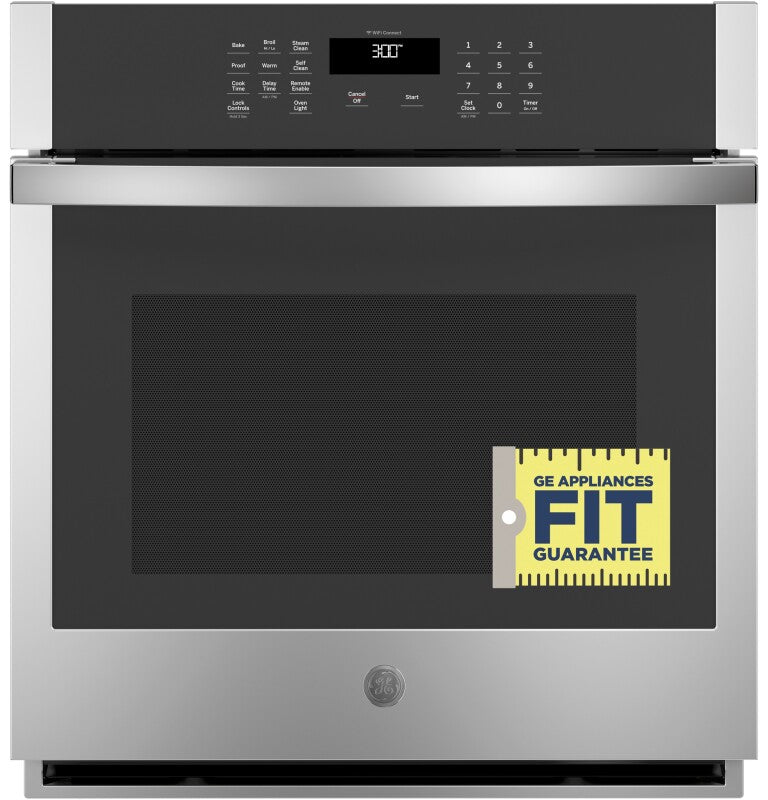 GE  27" Smart Built-In Single Wall Oven - Stainless Steel (JKS3000SNSS)