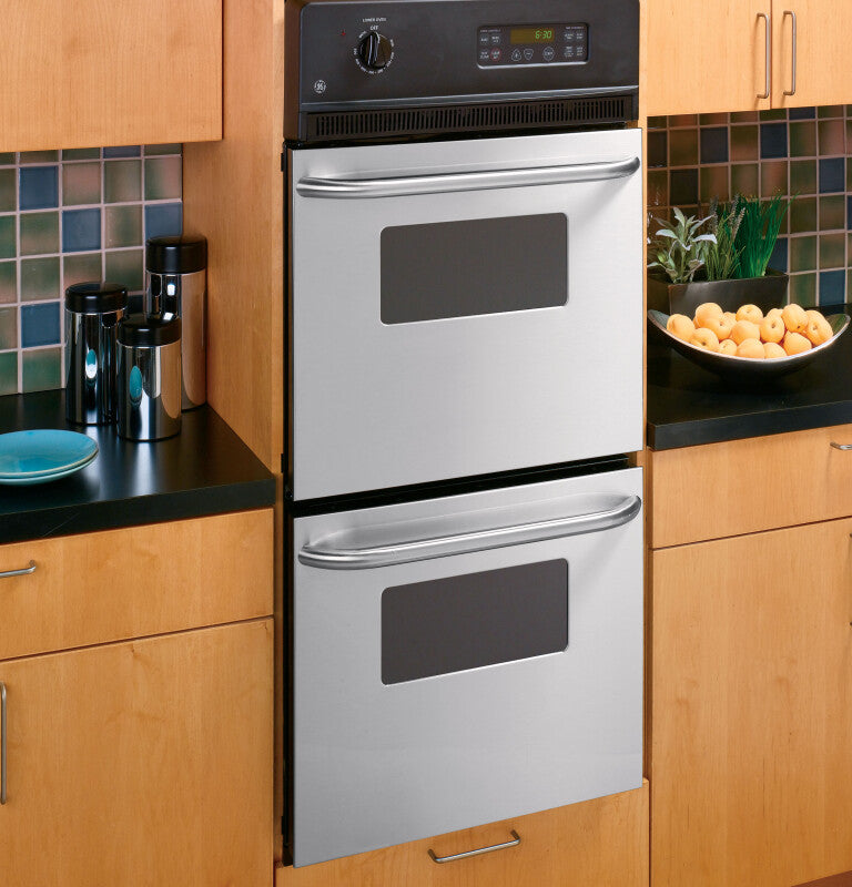 GE  24" Double Wall Oven - Stainless Steel (JRP28SKSS)