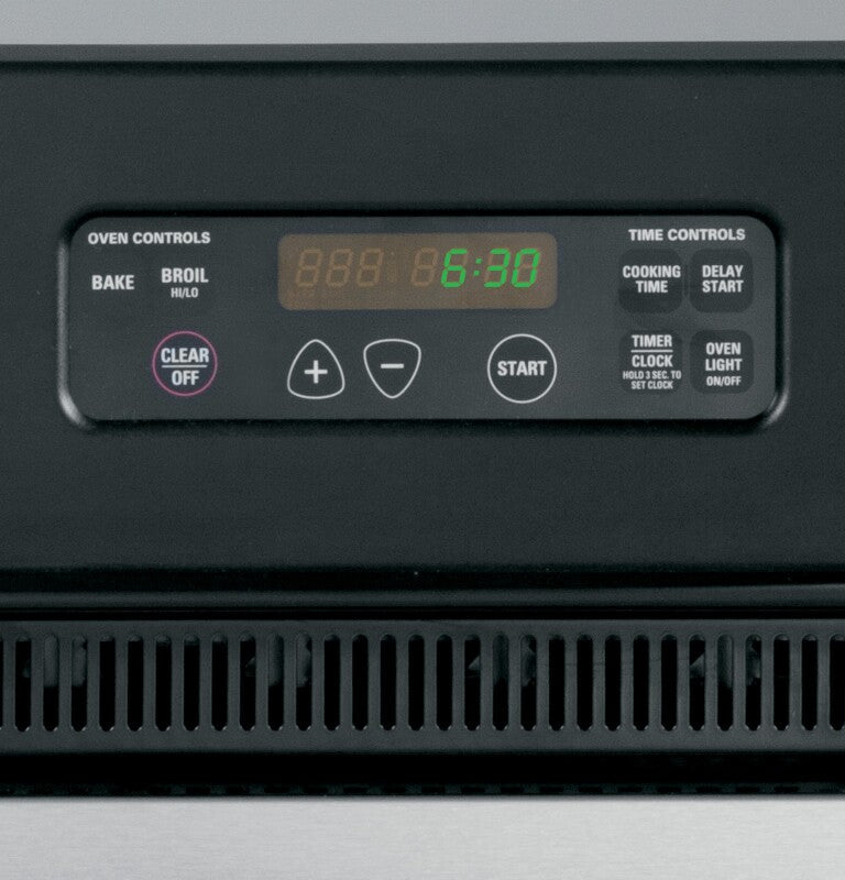 GE  24" Electric Single Standard Clean Wall Oven - Stainless Steel (JRS06SKSS)