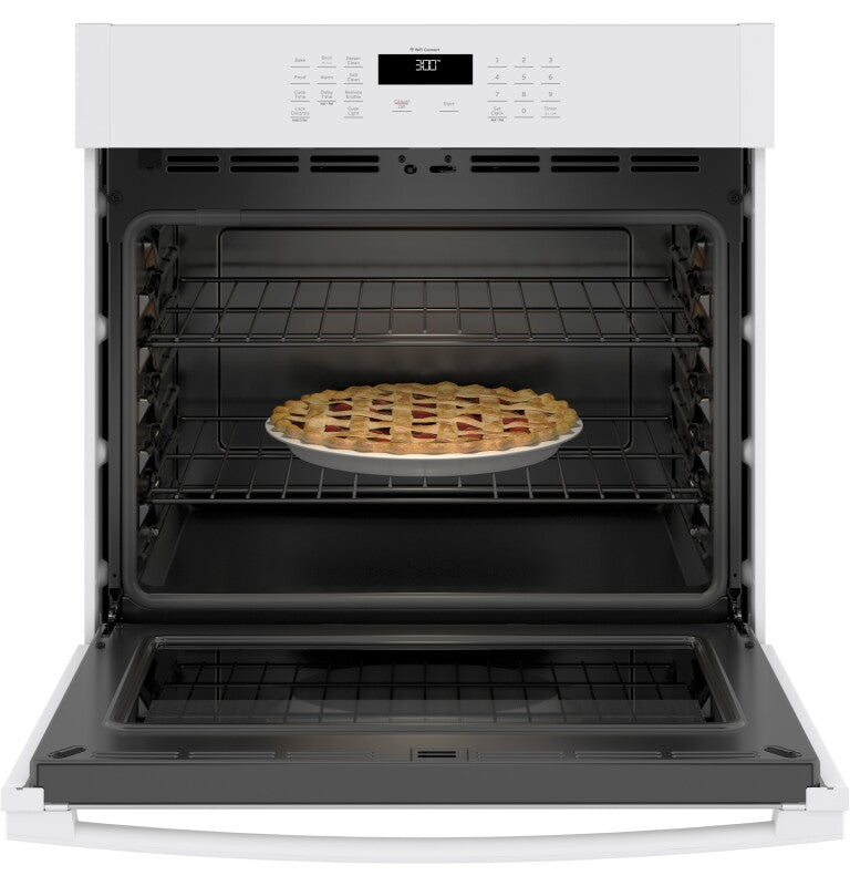 GE  30" Smart Built-In Self-Clean Single Wall Oven - White (JTS3000DNWW)
