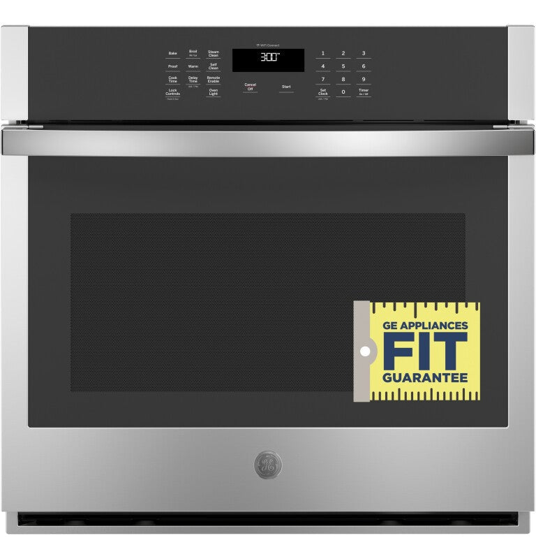GE  30" Smart Built-In Self-Clean Single Wall Oven - Stainless Steel (JTS3000SNSS)