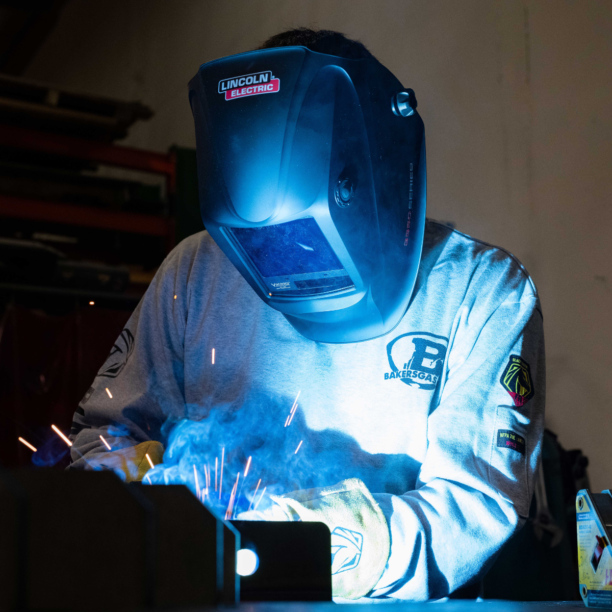 Lincoln Viking 3350 4C Matte Black 4th Gen Welding Helmet - K3034-4