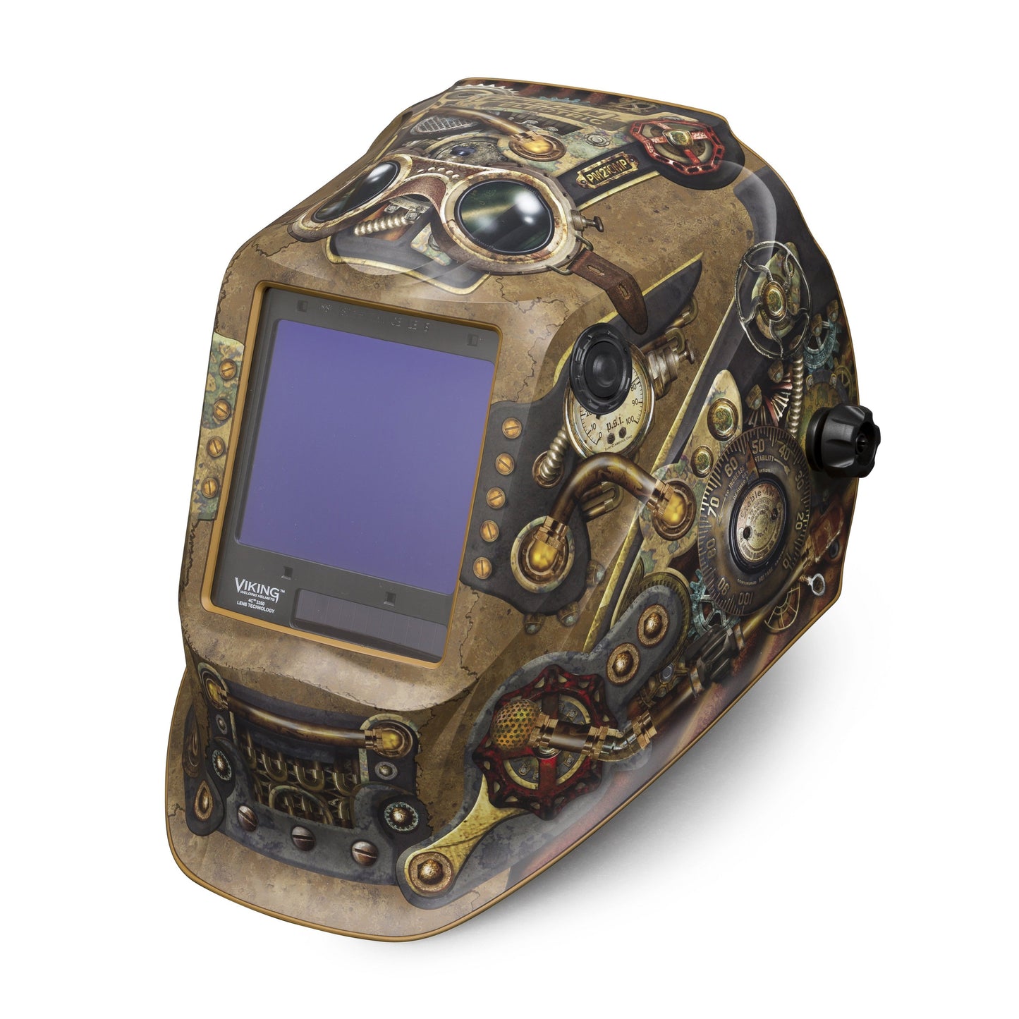 Lincoln Viking 3350 4C Steampunk 4th Gen Welding Helmet - K3428-4