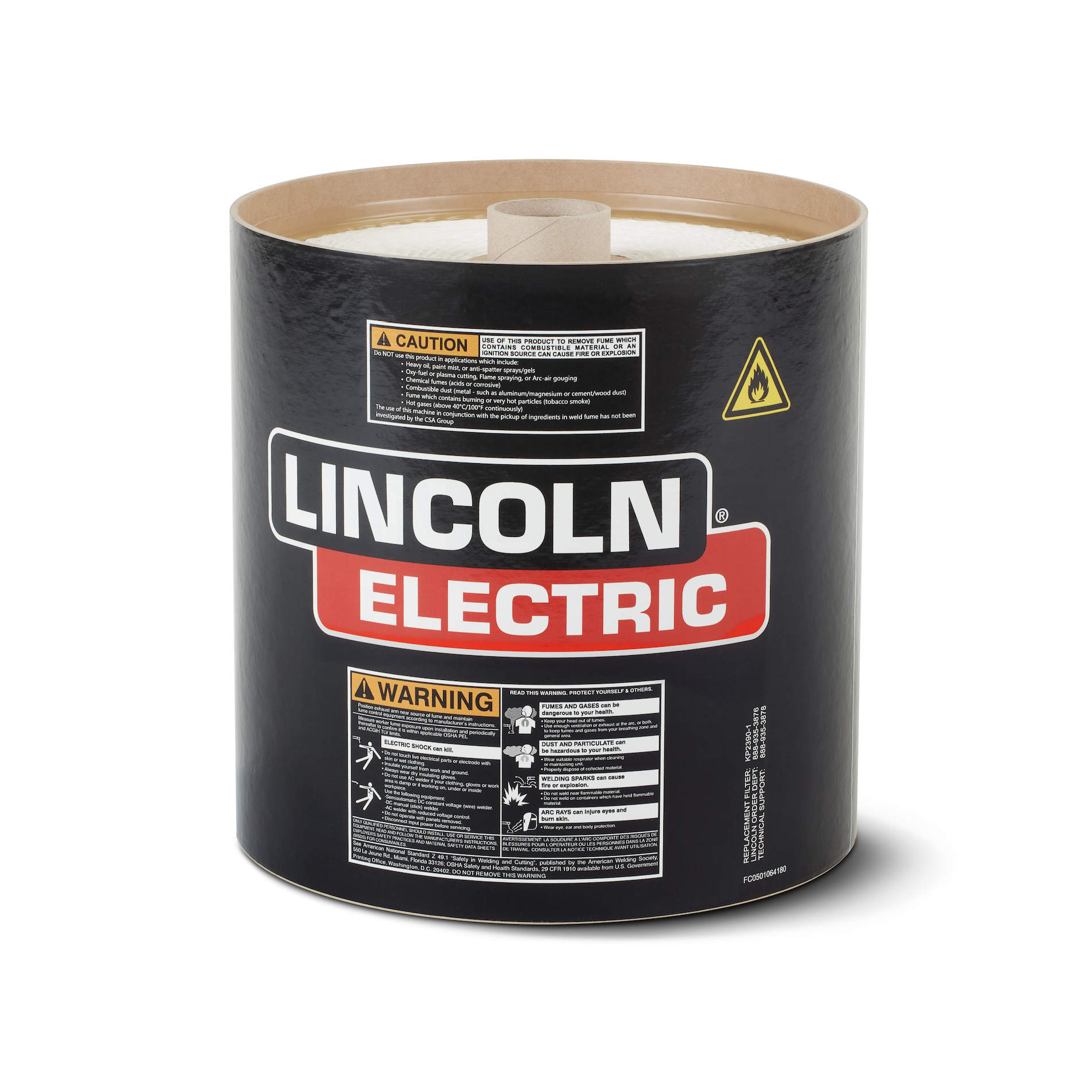 Lincoln X-Tractor Mini Portable Welding Fume Extractor, 120/1/60 - K3972-3