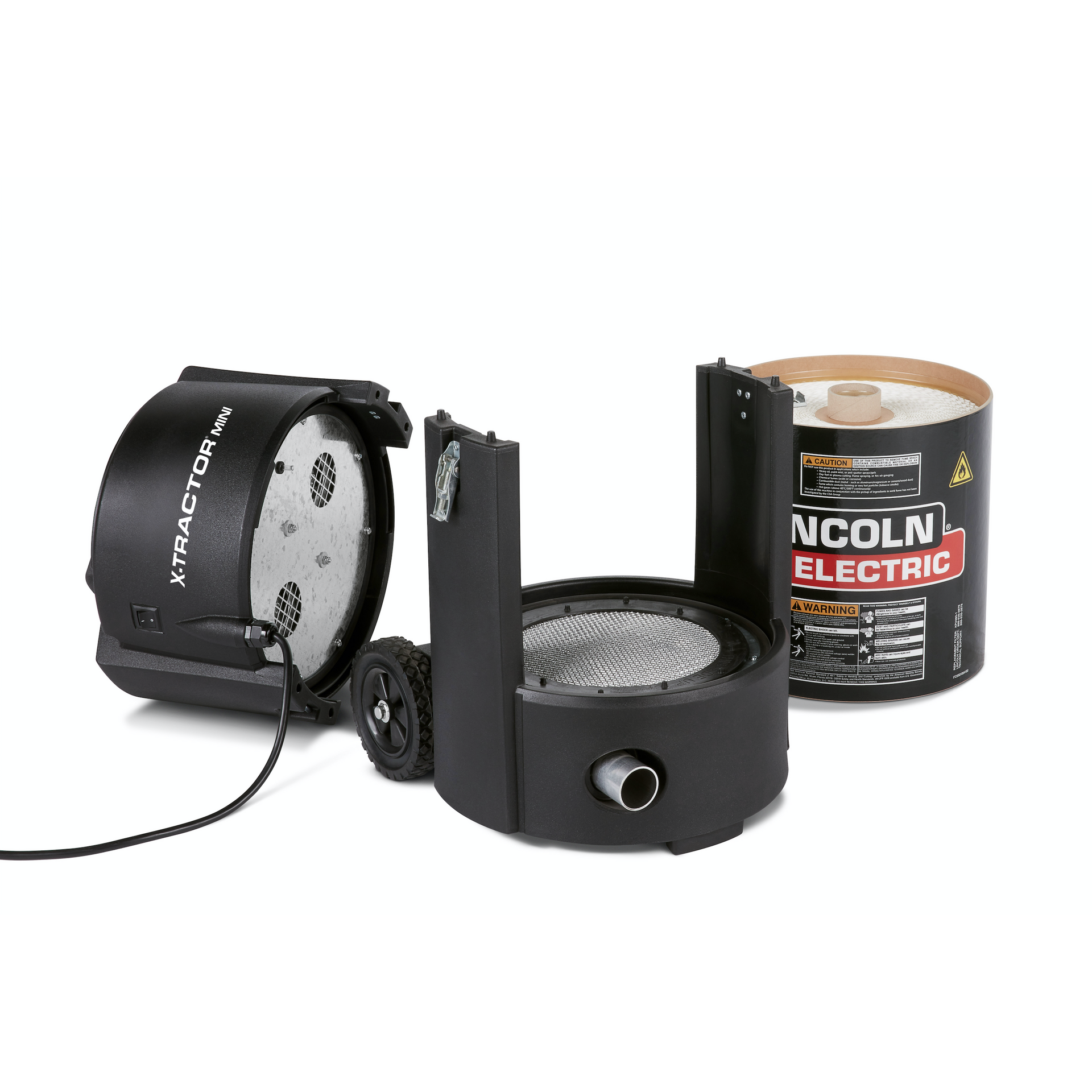 Lincoln X-Tractor Mini Portable Welding Fume Extractor, 120/1/60 - K3972-3