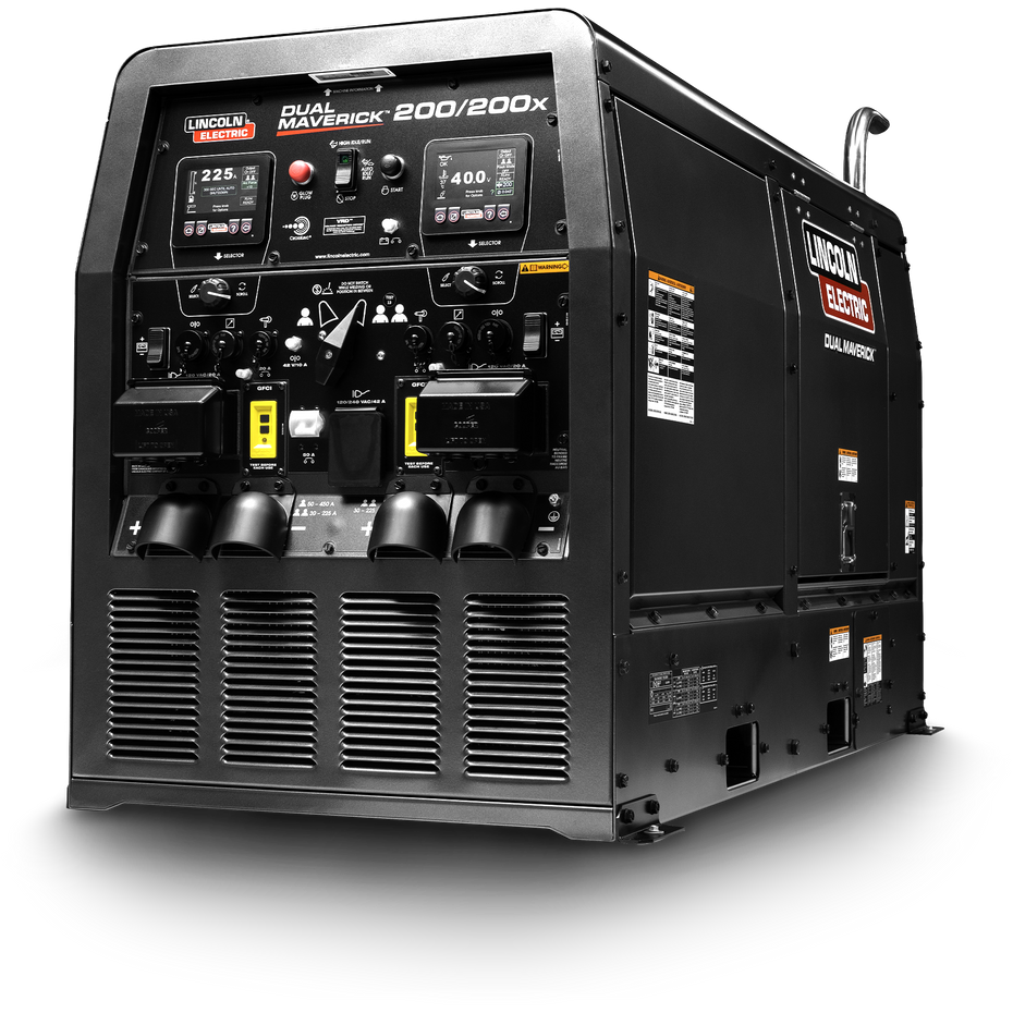 Lincoln Dual Maverick 200/200X Welder / Generator - K4382-2