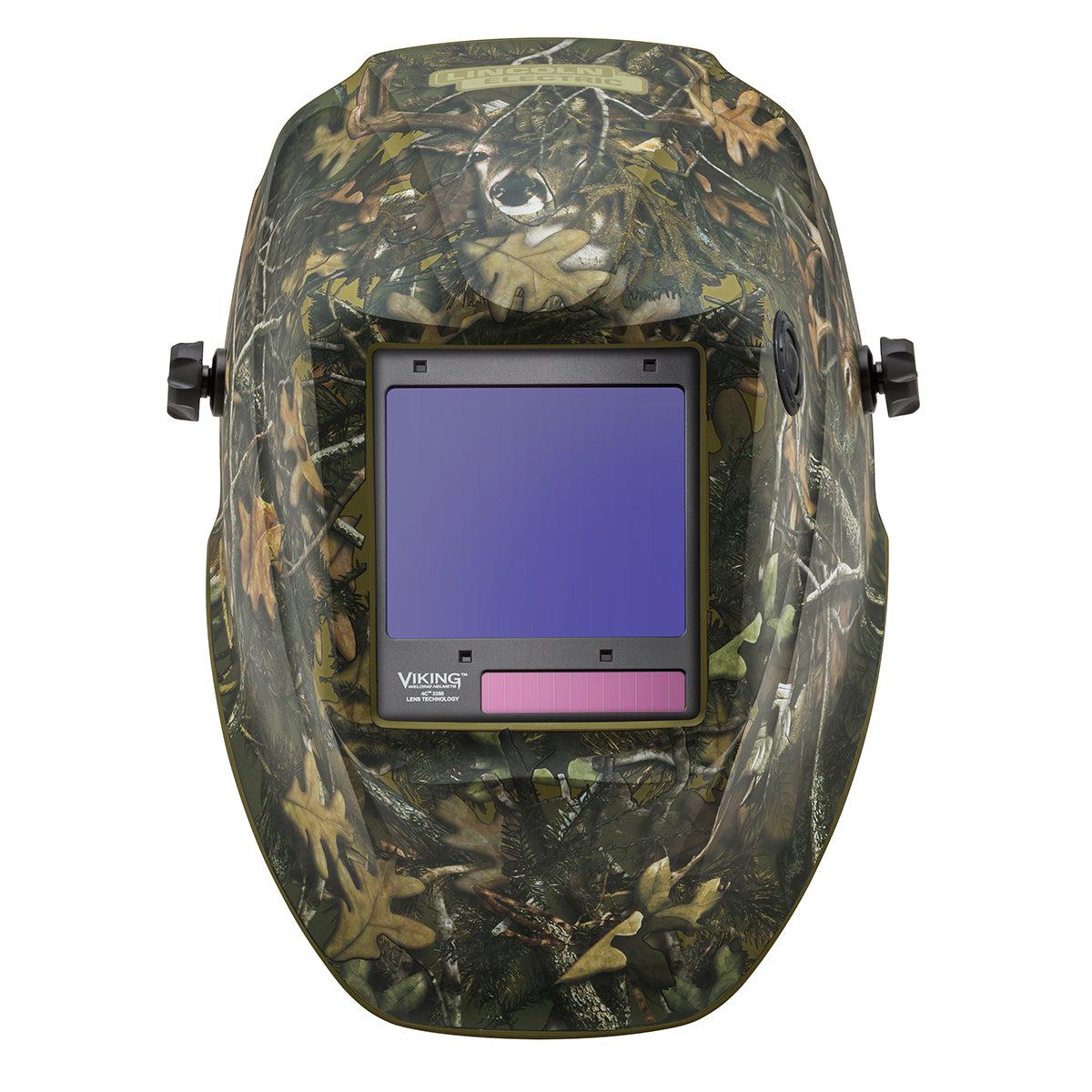Lincoln Viking 3350 4C White Tail Camo 4th Gen Welding Helmet - K4412-4