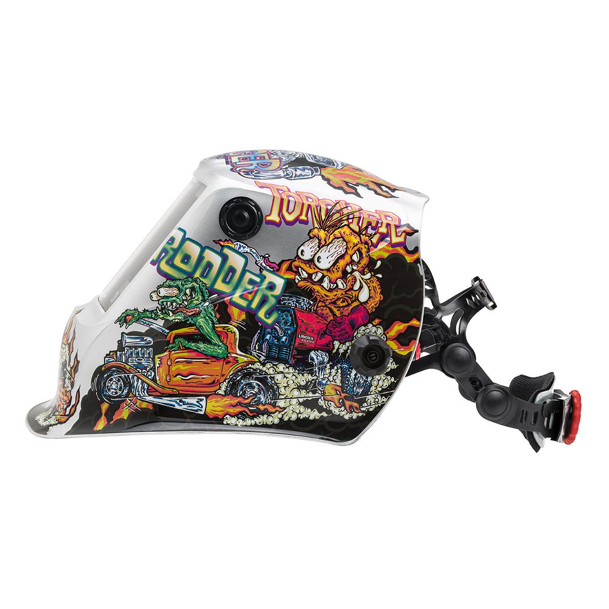 Lincoln Viking 3350 4C Hot Rodders 4th Gen Welding Helmet - K4440-4