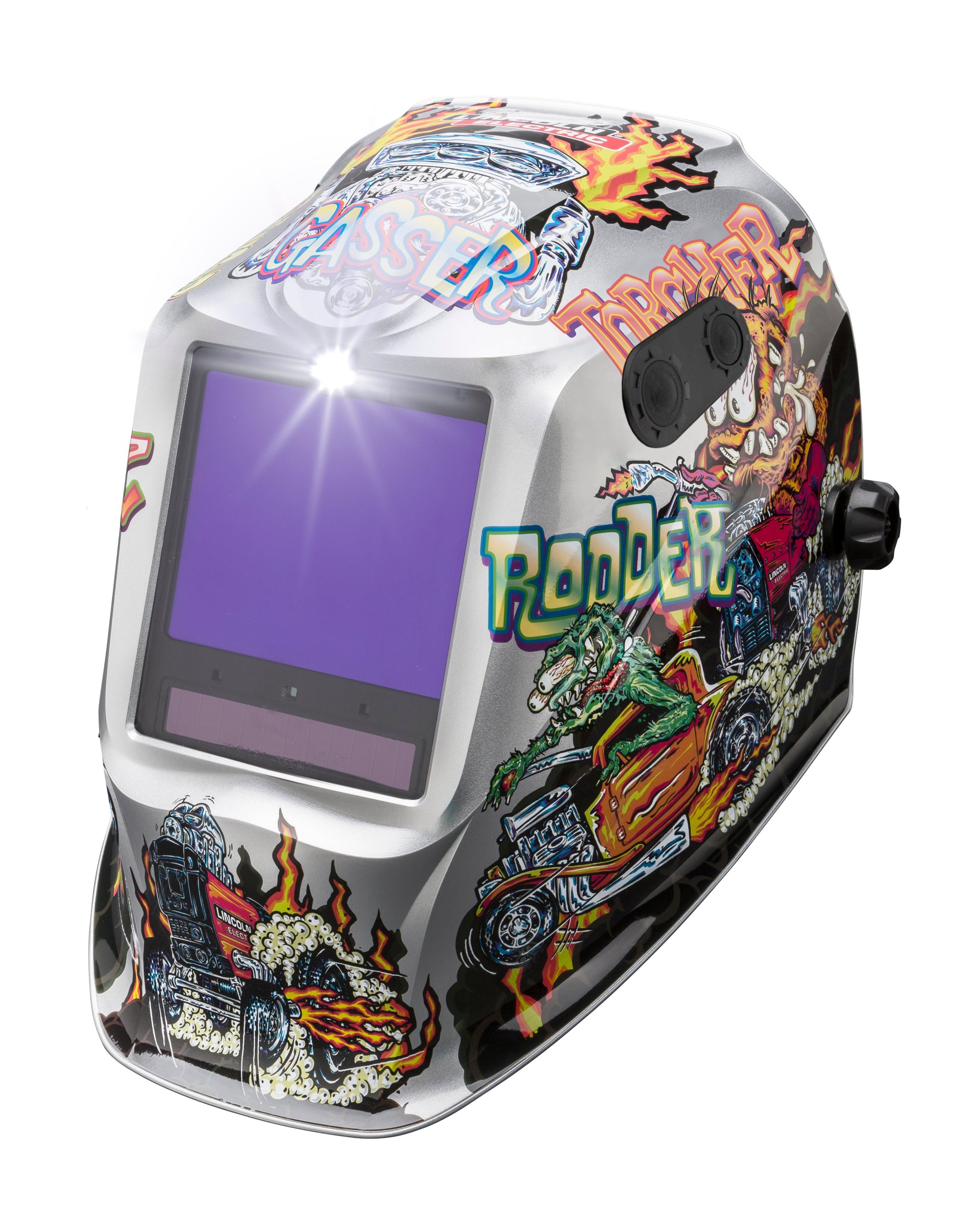 Lincoln Viking 3350 ADV Hot Rodders Welding Helmet - K4440-5