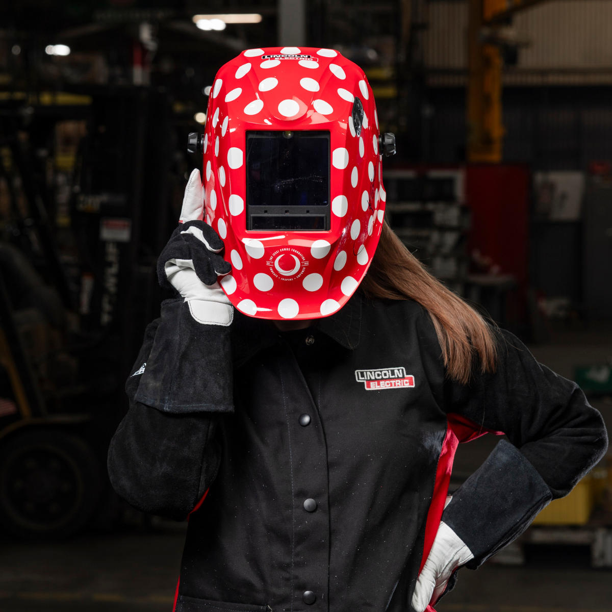 Lincoln Viking 3350 ADV Jessi the Welder 5th Gen Welding Helmet - K5758-5