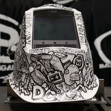 Lincoln Viking 3350 ADV Graffiti Welding Helmet - K5760-5