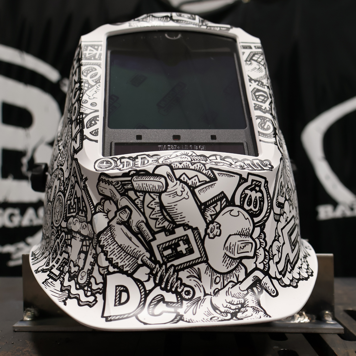 Lincoln Viking 3350 ADV Graffiti Welding Helmet - K5760-5