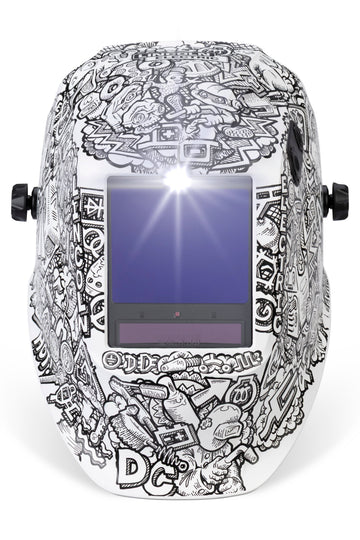 Lincoln Viking 3350 ADV Graffiti Welding Helmet - K5760-5