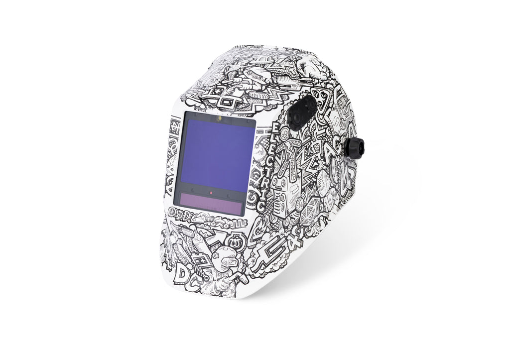 Lincoln Viking 3350 ADV Graffiti Welding Helmet - K5760-5