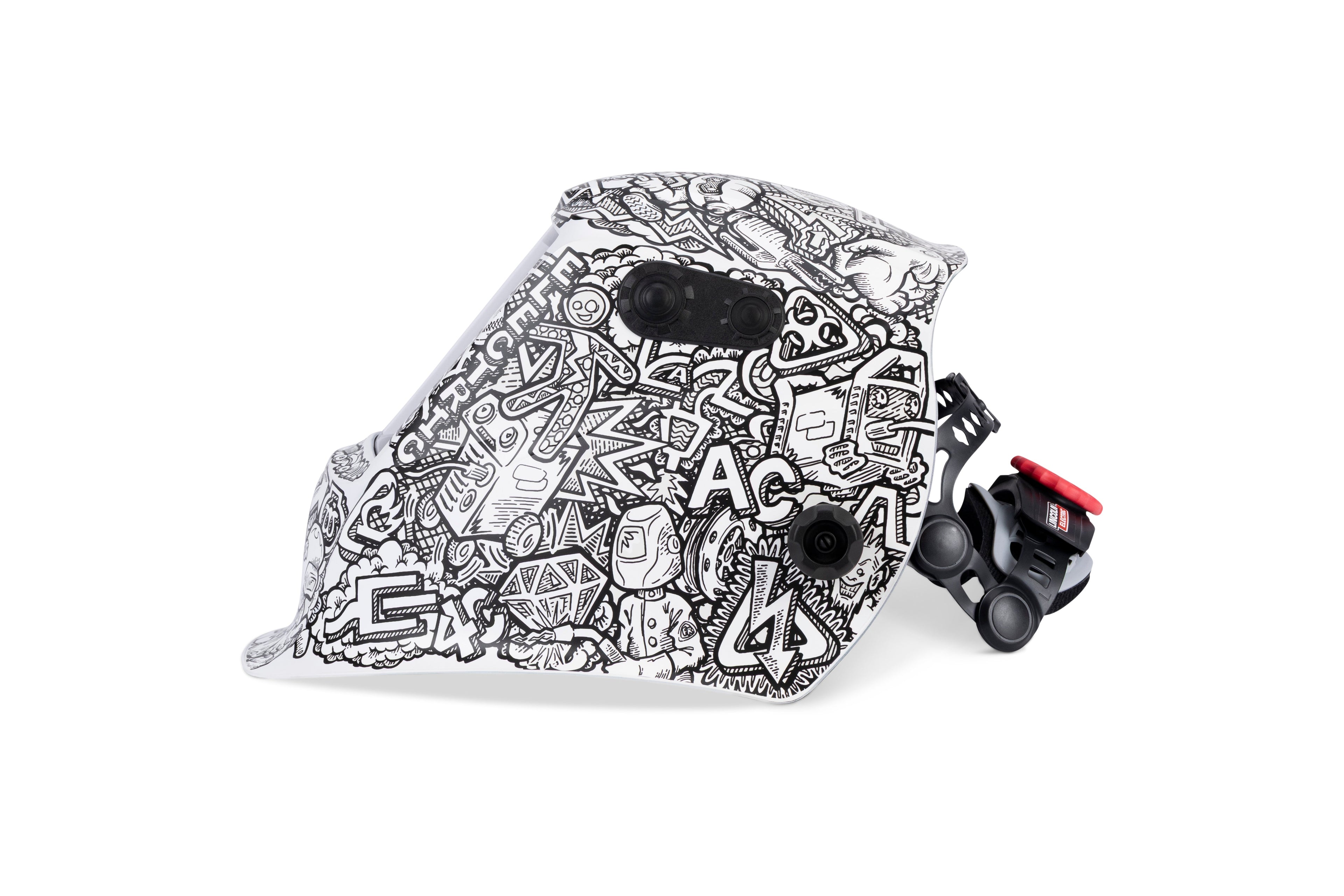 Lincoln Viking 3350 ADV Graffiti Welding Helmet - K5760-5