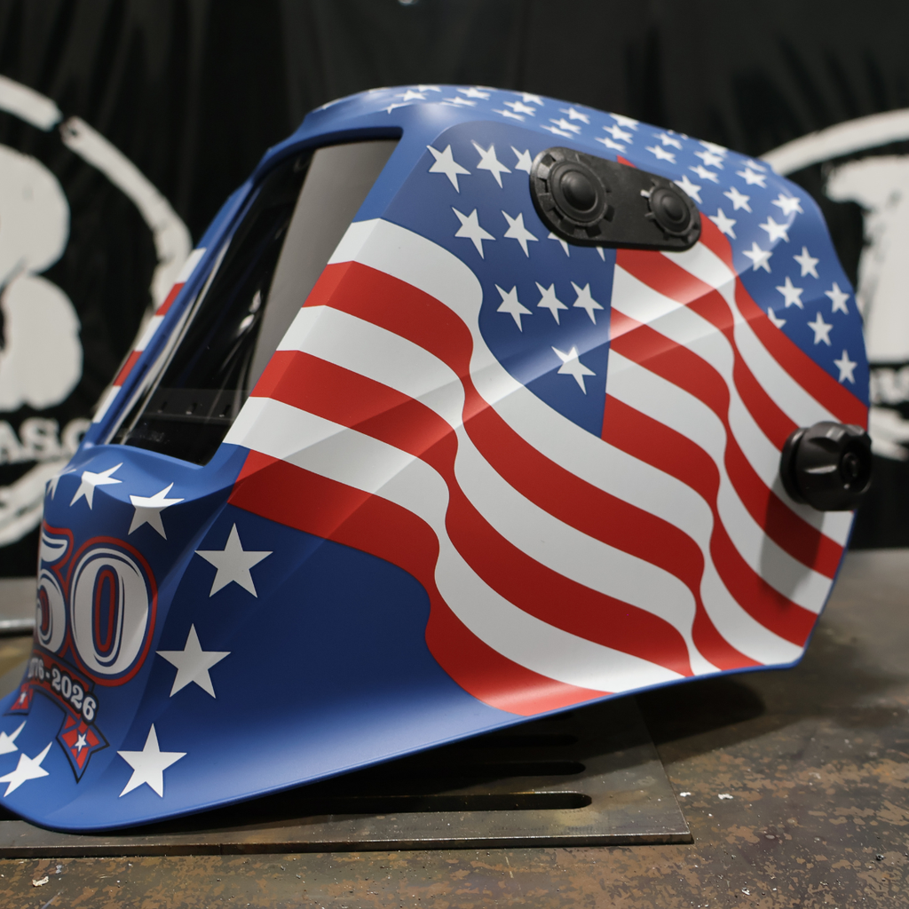 Lincoln Viking 3350 ADV Star-Spangled 250th Edition Welding Helmet - K6064-5