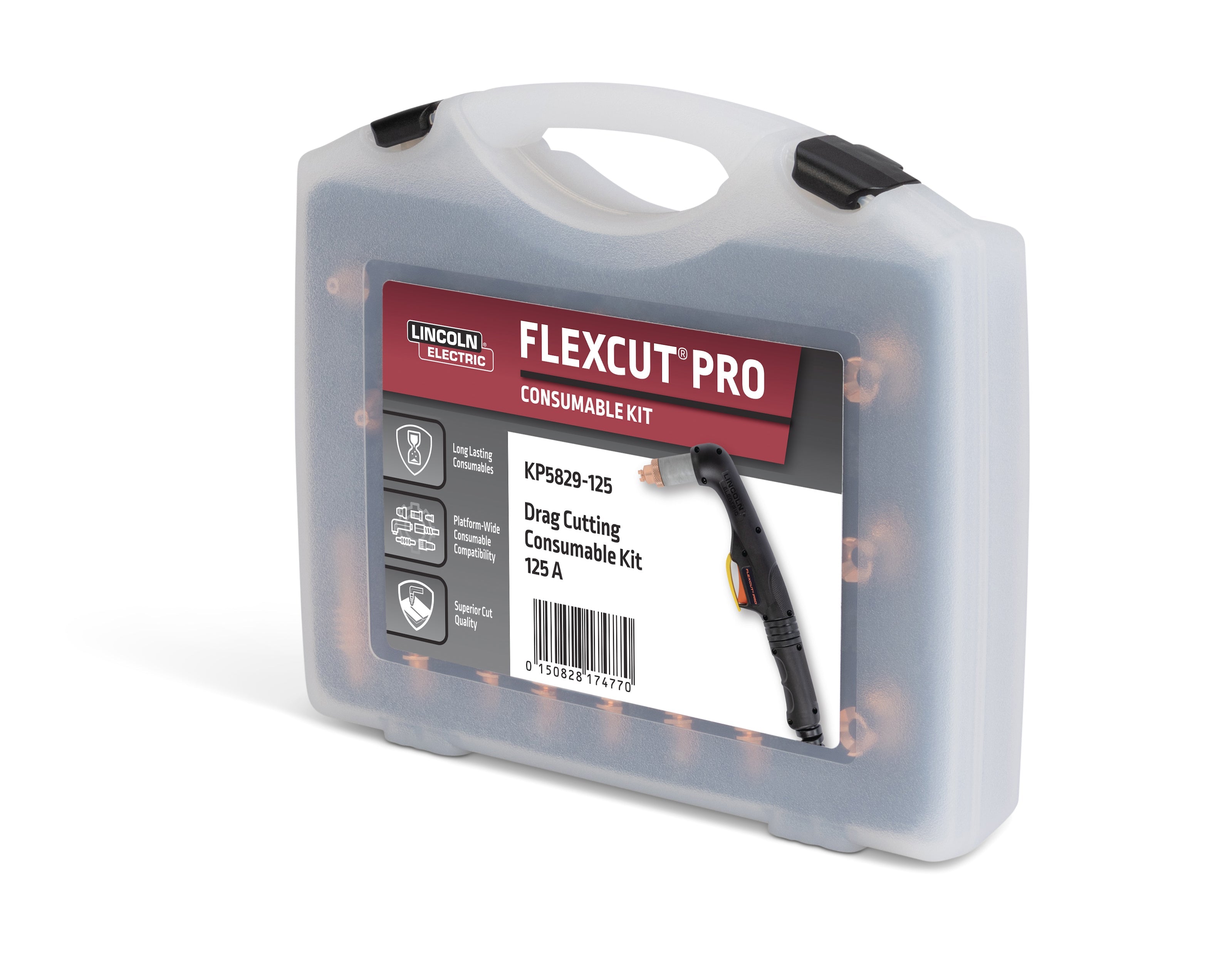 Lincoln FlexCut® PRO Drag Cutting Kit, 125A - KP5829-125