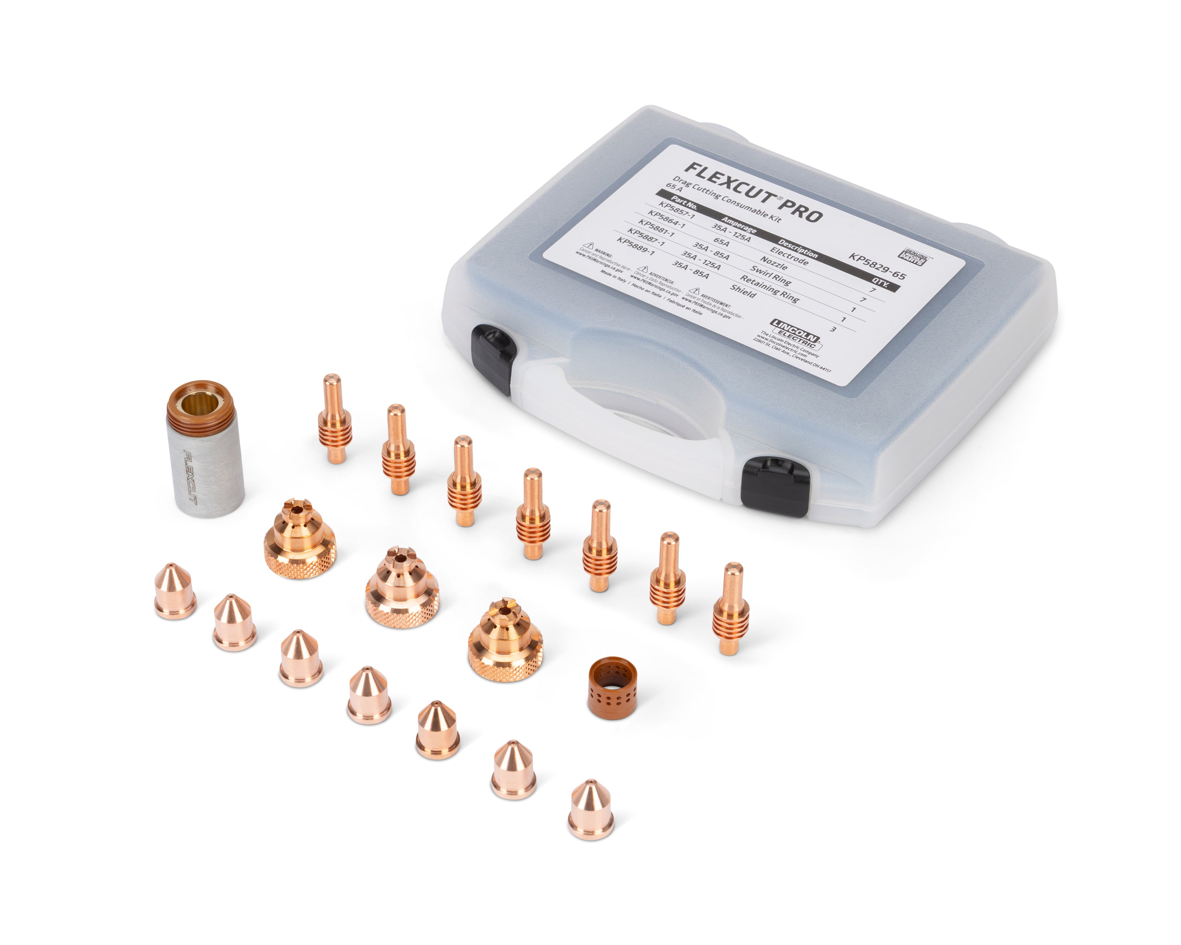 Lincoln FlexCut® PRO Drag Cutting Kit, 85A - KP5829-85