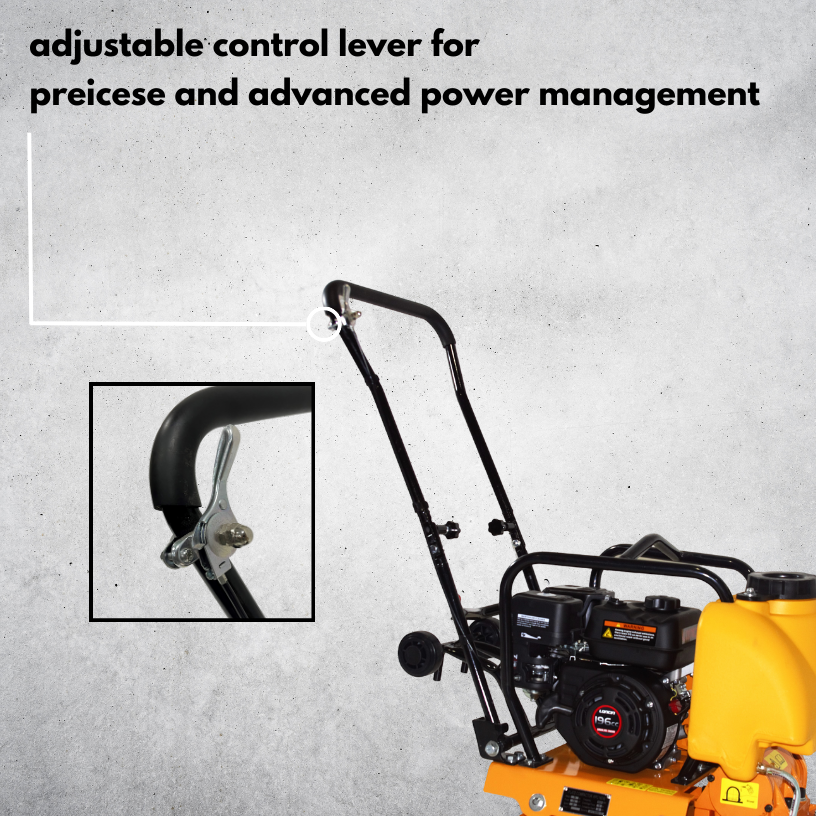 Kushlan KPC160L Plate Compactor 2500 lbs Compaction 5.5 HP Loncin G160F Engine New
