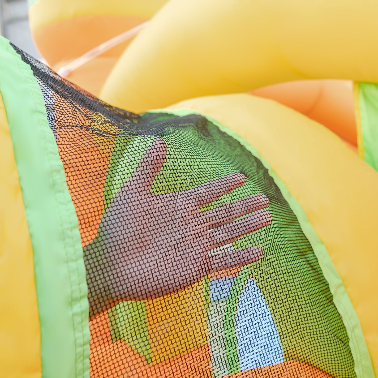 Costway Kids Inflatable Water Slide Soccer Gate 750W Blower 218436975 New