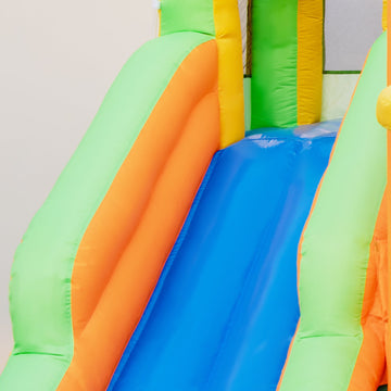Costway Kids Inflatable Water Slide Soccer Gate 750W Blower 218436975 New
