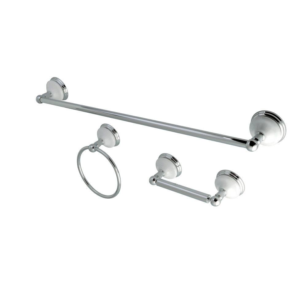 Kingston Brass Victorian 3-Piece Bathroom Hardware Set (BAK111148) main image.