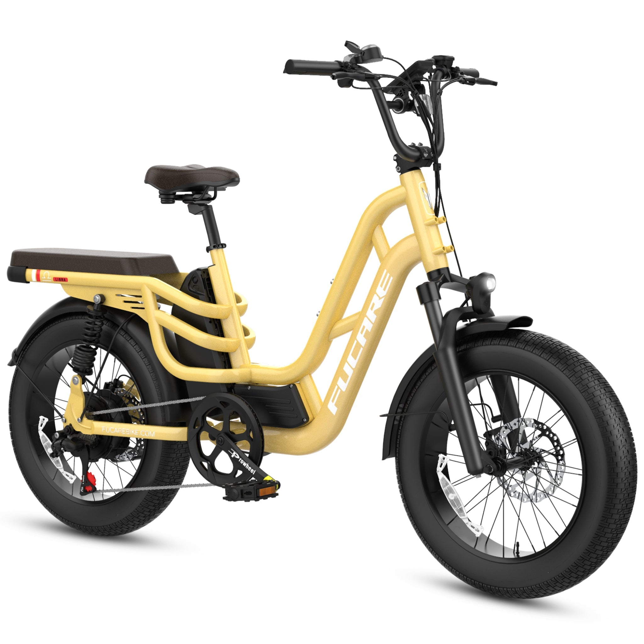 FUCARE - Libra, Full Suspension Electric Cargo Bike 48V 960WH