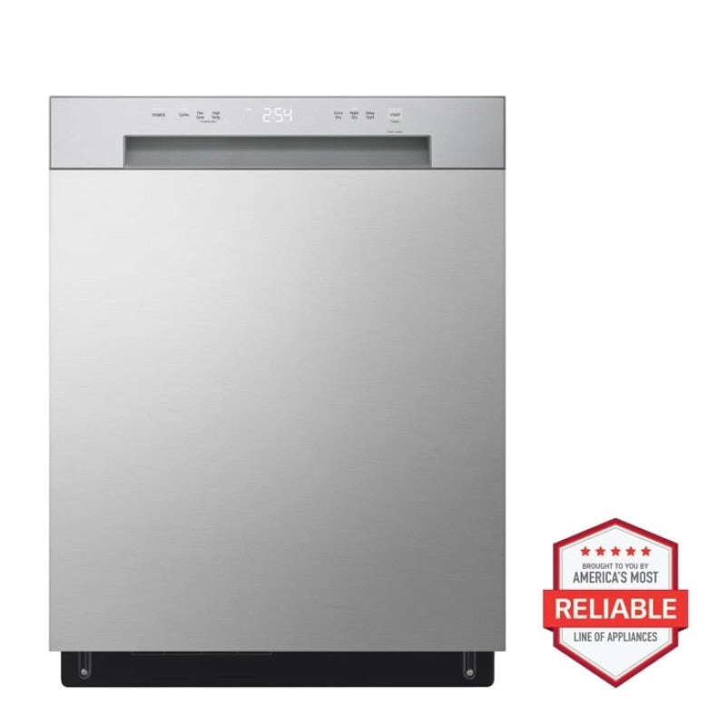 LG  24 Inch Front Control Dishwasher With Lodecibel Operation And Dynamic Dry™ - Stainless Look (LDFC2423V)