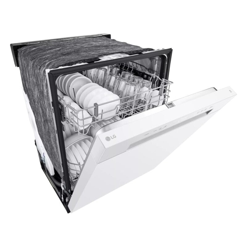 LG  24 Inch Front Control Dishwasher With Lodecibel Operation And Dynamic Dry™ - White (LDFC2423W)