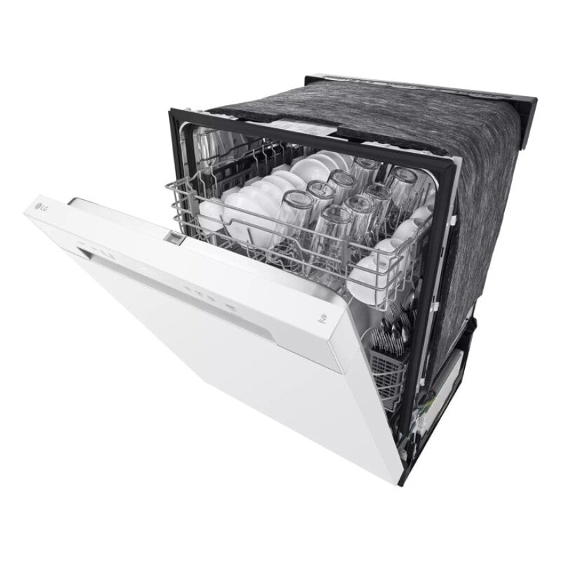 LG  24 Inch Front Control Dishwasher With Lodecibel Operation And Dynamic Dry™ - White (LDFC2423W)